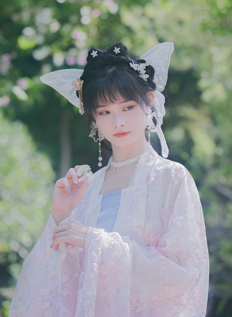 Fairy Tales - Embroidered Gothic Bridal Hairclip Hanfu Lolita Headwear - Image 13