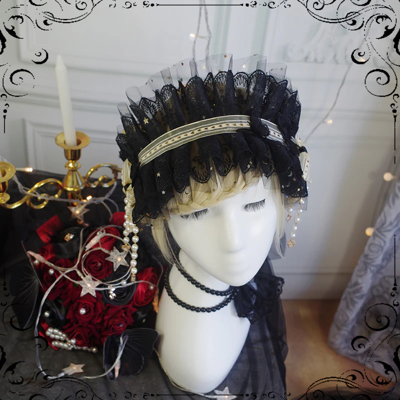 Fairy Tales - Fate Quartet Bridal Lolita Gothic Accessories Blouse - Image 10
