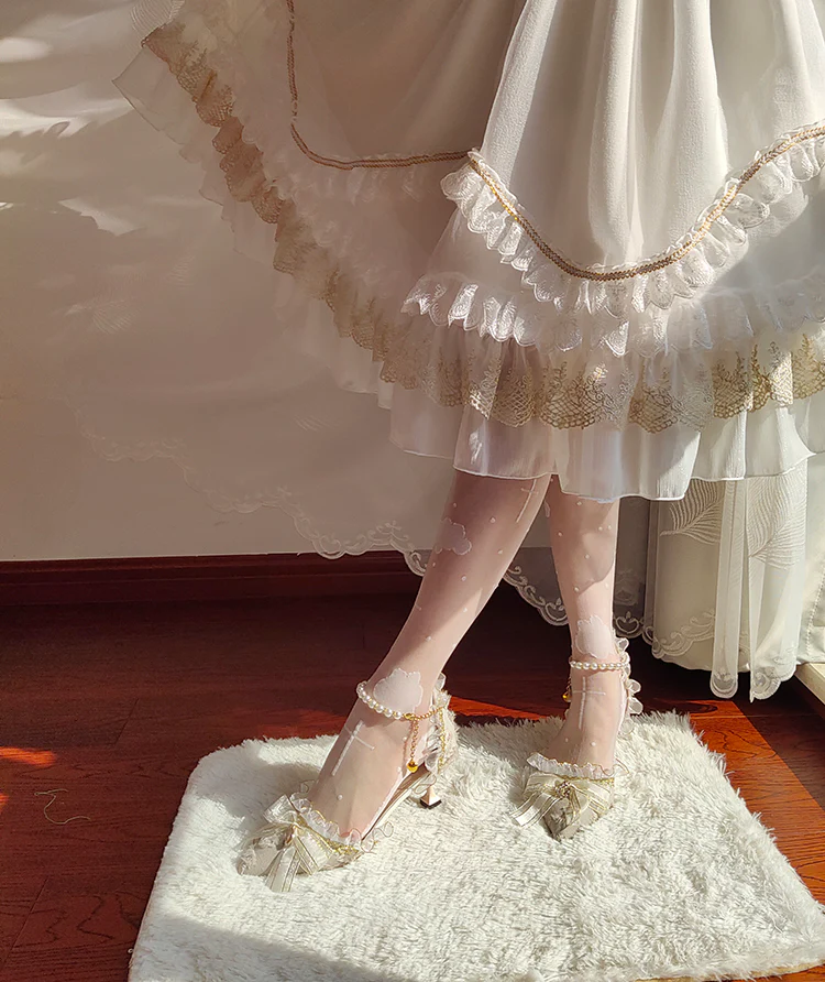 Fairy Tales - Fate Quartet Bridal Lolita Gothic Accessories Blouse - Image 11