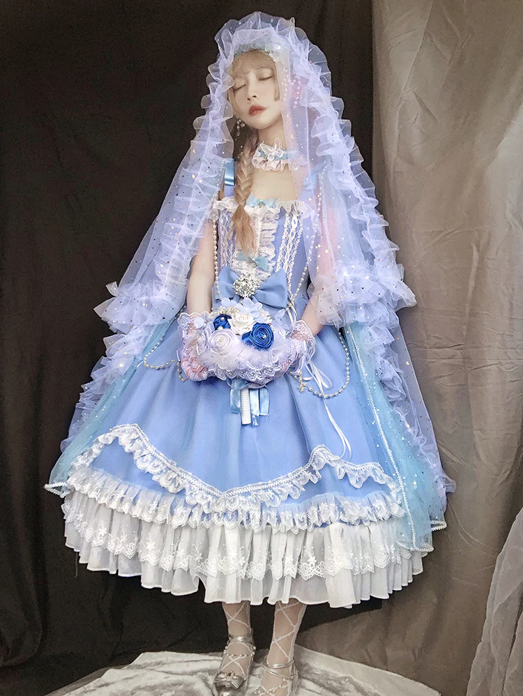 Fairy Tales - Fate Quartet Bridal Lolita Gothic Accessories Blouse - Image 57