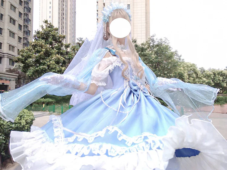 Fairy Tales - Fate Quartet Bridal Lolita Gothic Accessories Blouse - Image 7