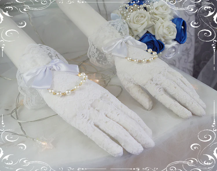 Fairy Tales - Fate Quartet Bridal Lolita Gothic JSK Dress - Image 42