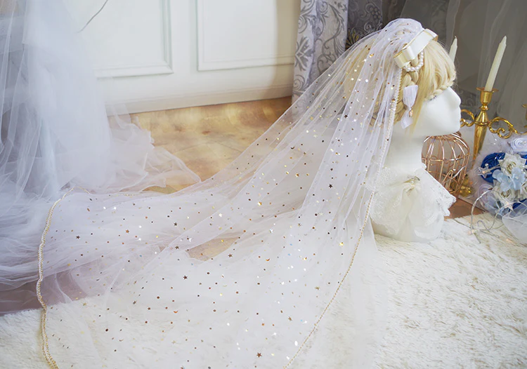 Fairy Tales - Fate Quartet Bridal Lolita Gothic JSK Dress - Image 65
