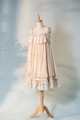 Lazy Holidays - Kawaii Lace Lolita Nightdress Set - Image 8