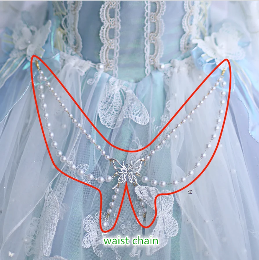 Exquisite Butterfly JSK Floral Wedding Lolita JSK Dress - Image 24