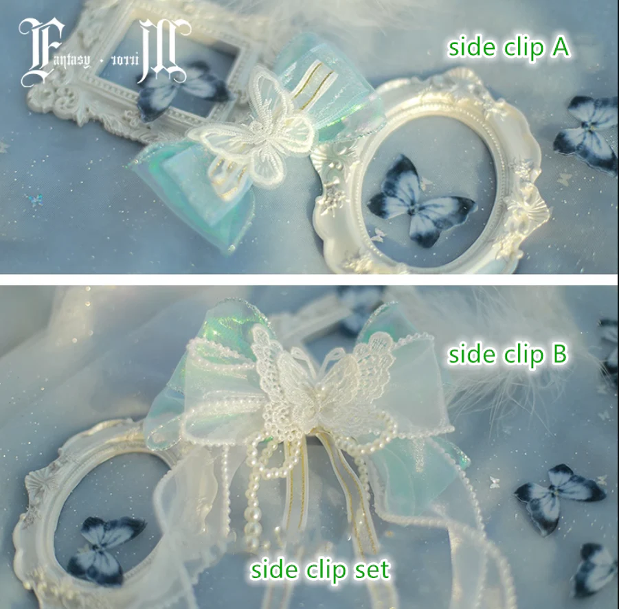 Exquisite Butterfly JSK Floral Wedding Lolita JSK Dress - Image 29