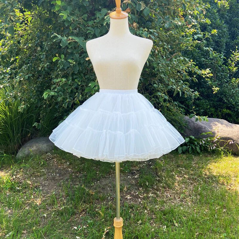 Lolita White A-Line Shape Petticoat - Image 6