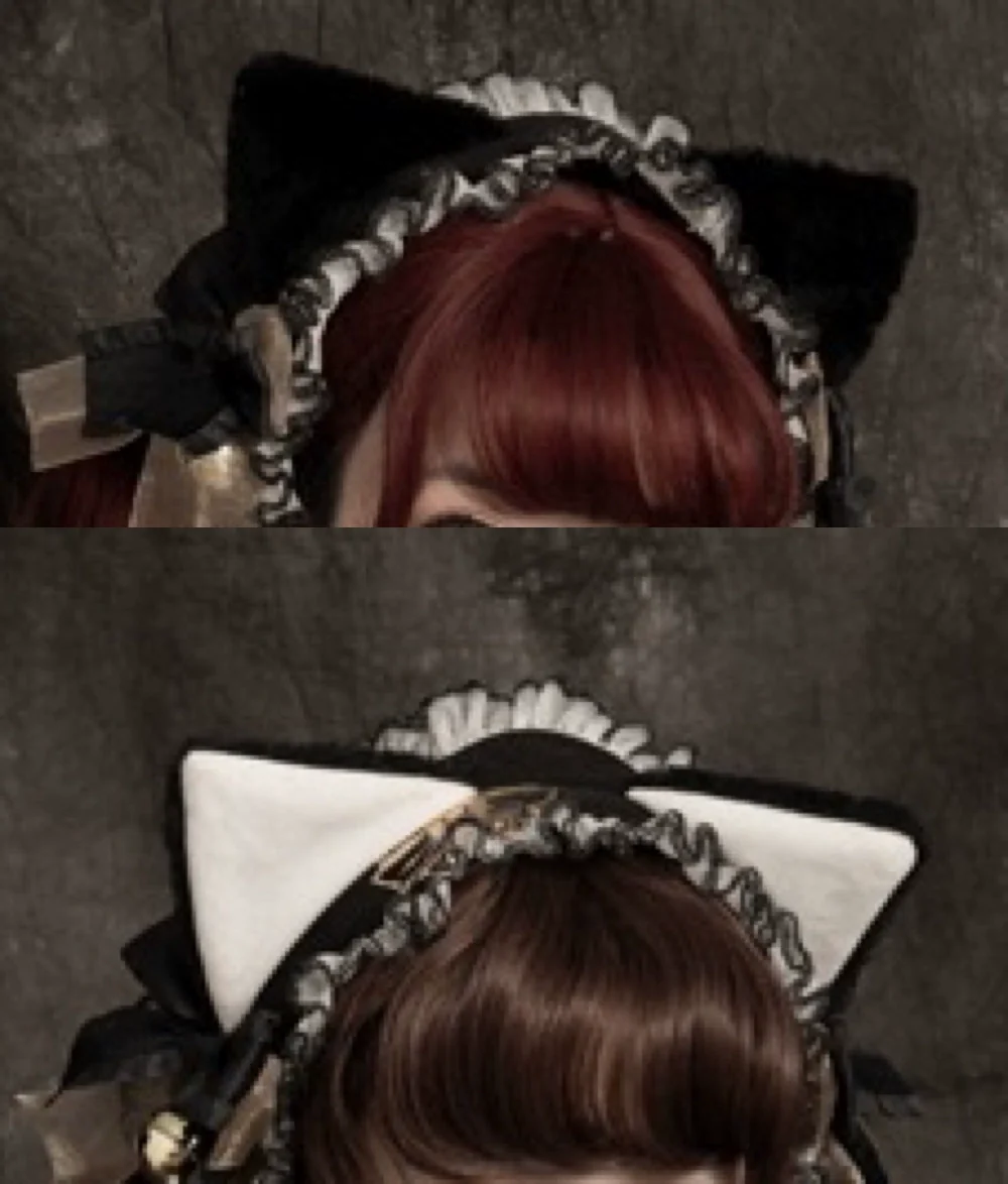 Foil-Stamped Fairytale Town - Animal Print Gothic Lolita Dress - Image 18