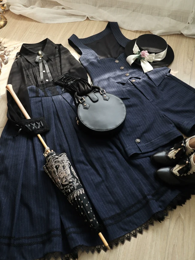 Griffin's Appointment - Vintage Lolita Vest Swallow Tail Vest - Image 8