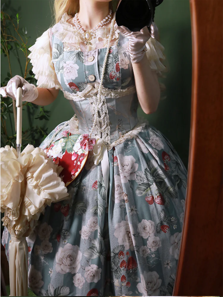 Basket of the Forest 2.0 - Flower Classic Dress - Image 31