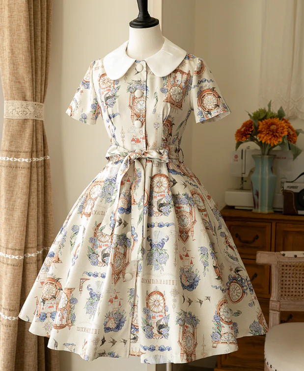 Classical Lolita Dress and Coat Suit - Image 19