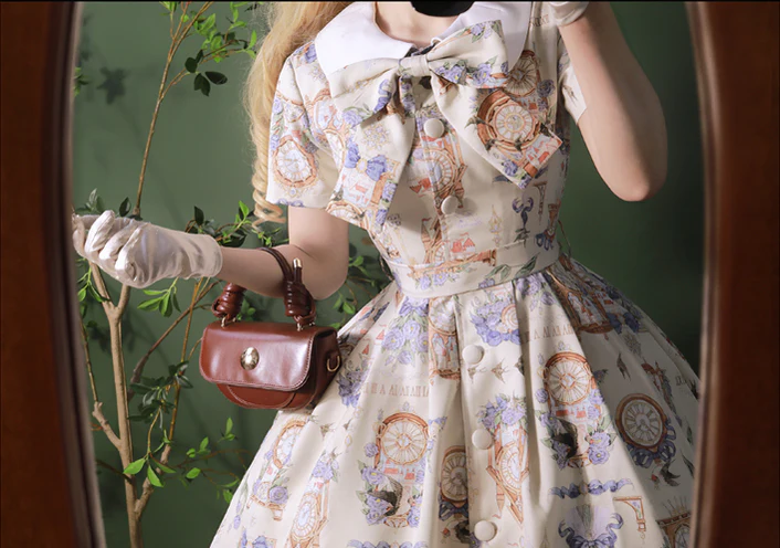 Classical Lolita Dress and Coat Suit - Image 23