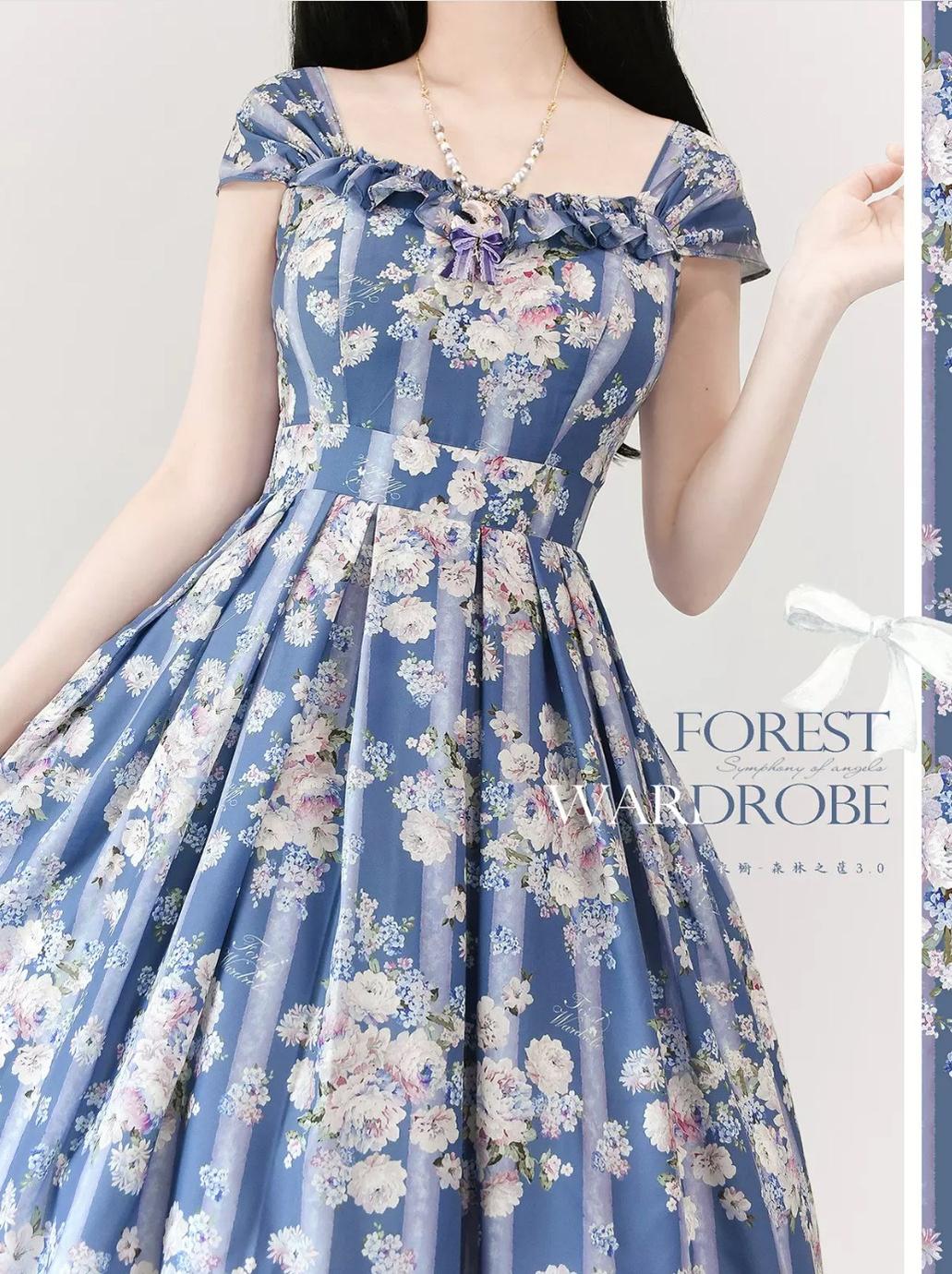 Forest Basket 3.0 - Vintage Lolita JSK Dress for Summer - Image 17