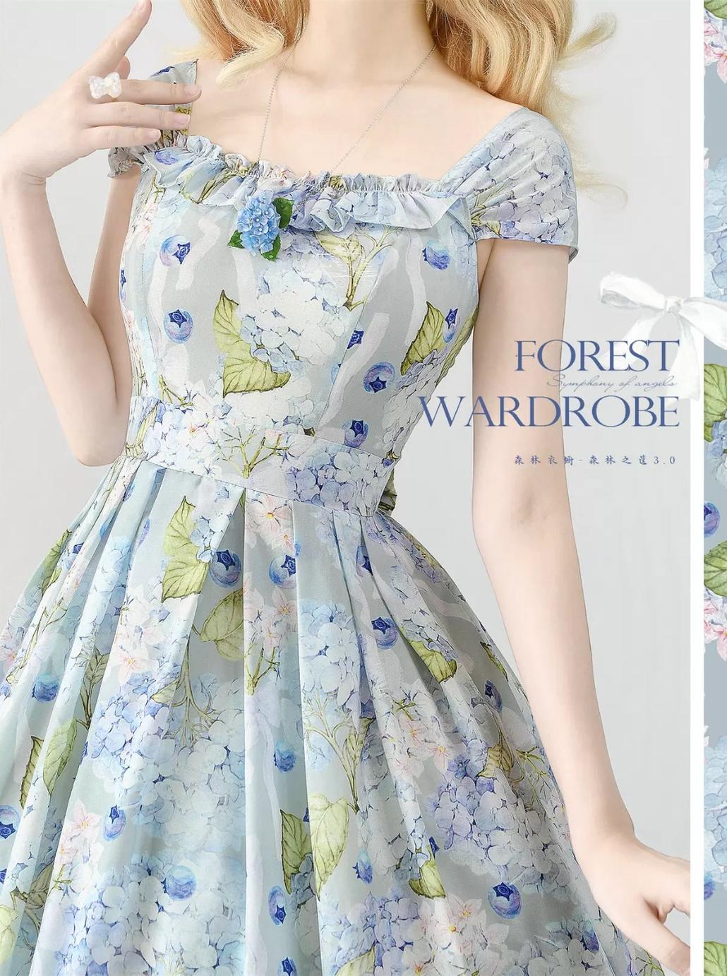 Forest Basket 3.0 - Vintage Lolita JSK Dress for Summer - Image 30