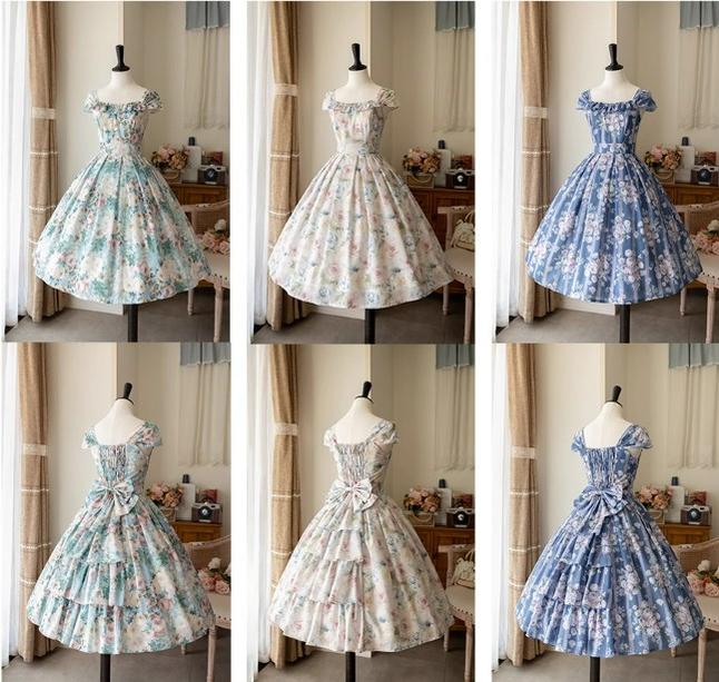 Forest Basket 3.0 - Vintage Lolita JSK Dress for Summer - Image 48