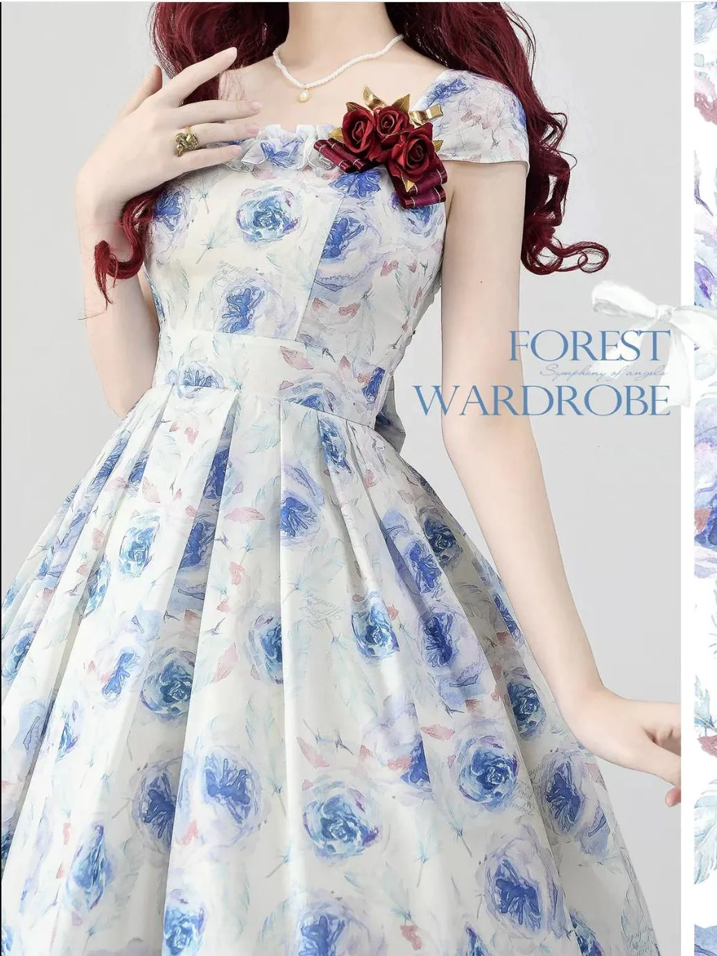 Forest Basket 3.0 - Vintage Lolita JSK Dress for Summer - Image 8