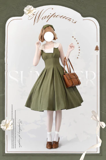 Waipowa Summer - Elegant and Vintage Lolita Dress - Image 10