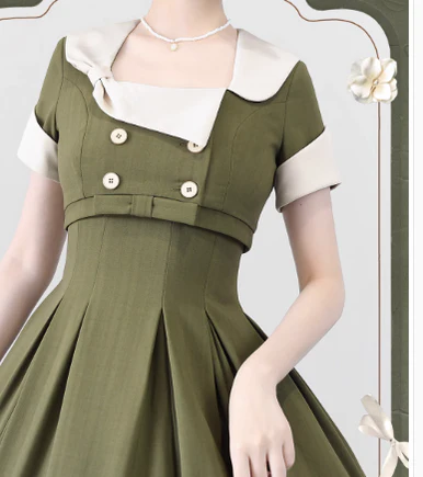 Waipowa Summer - Elegant and Vintage Lolita Dress - Image 11