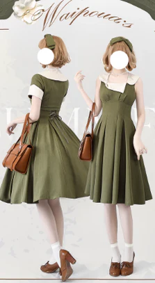 Waipowa Summer - Elegant and Vintage Lolita Dress - Image 14