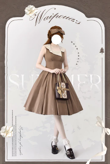 Waipowa Summer - Elegant and Vintage Lolita Dress - Image 19