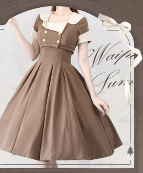 Waipowa Summer - Elegant and Vintage Lolita Dress - Image 21