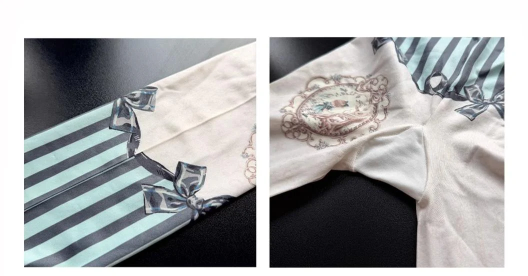 Roji Roji - Frame Printed Lolita Pantyhose - Image 5