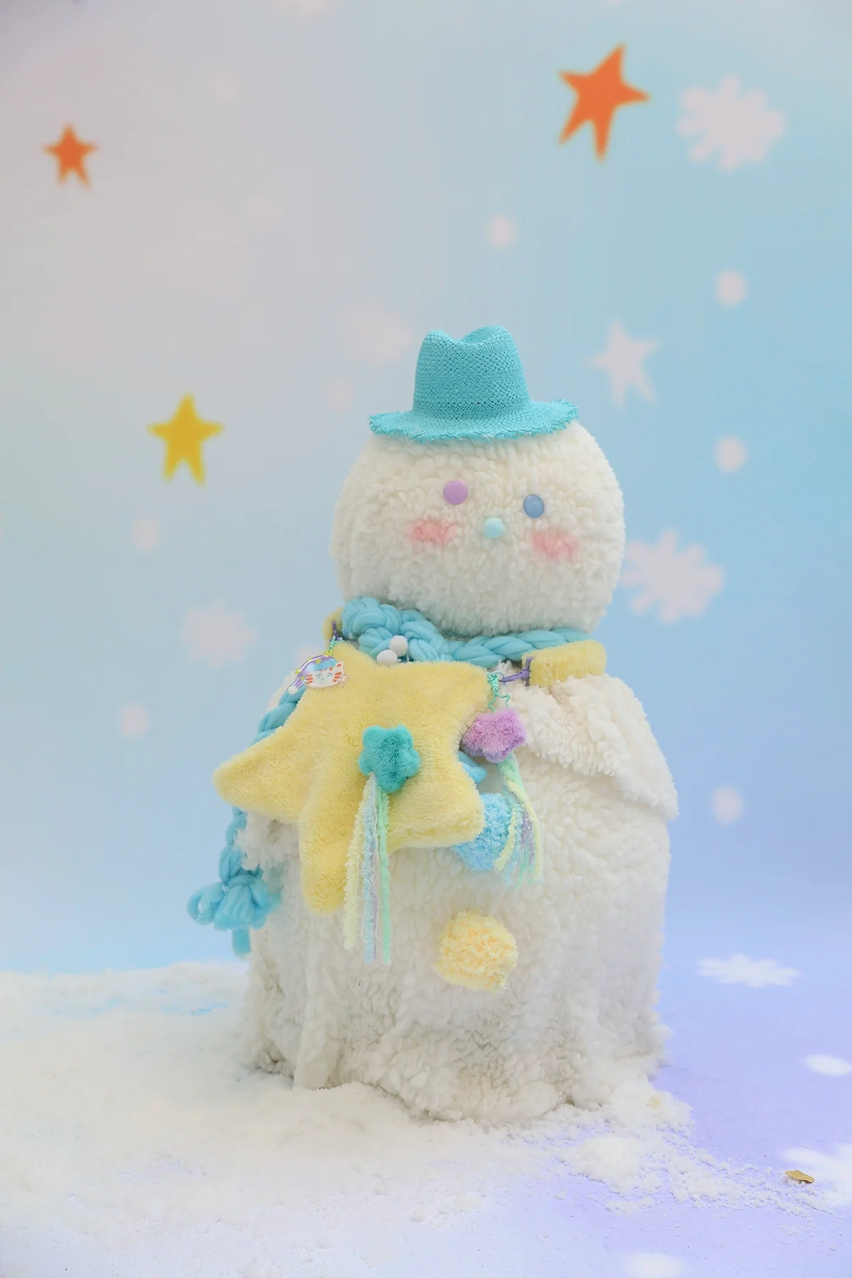 Frufru - Cute Lolita Bag Cartoon Stars Yellow Plush Bag - Image 16