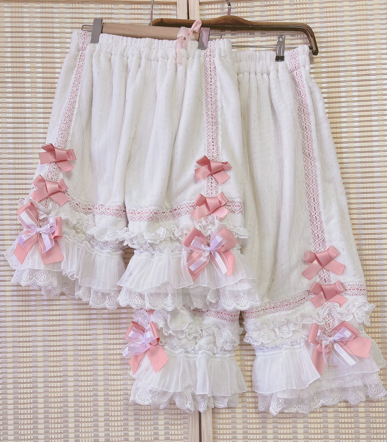Gorgeous Lolita Bloomers in Coral Fleece & Cotton Styles - Image 2