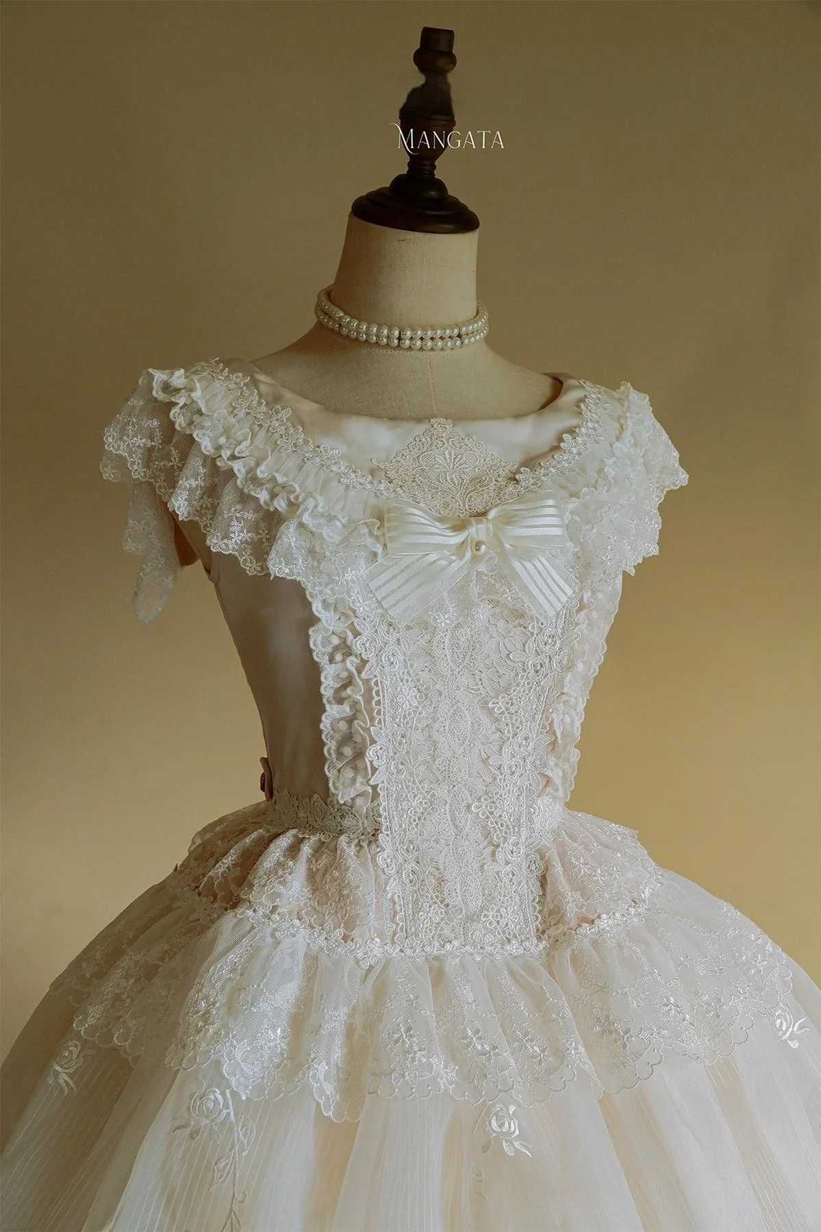 AuroraBorealis - Moonshadow - Gorgeous Wedding Lolita Dress Set Embroidered JSK SK and Bodice - Image 3