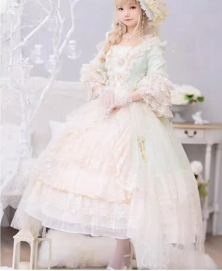 Gorgeous Lolita Petticoat 63CM White Pannier - Image 3
