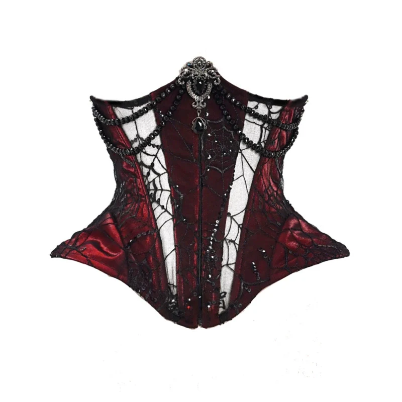 Blood Supply - Duchess - Velvet Gothic Lolita Dress, Corset & Skirt - Image 26