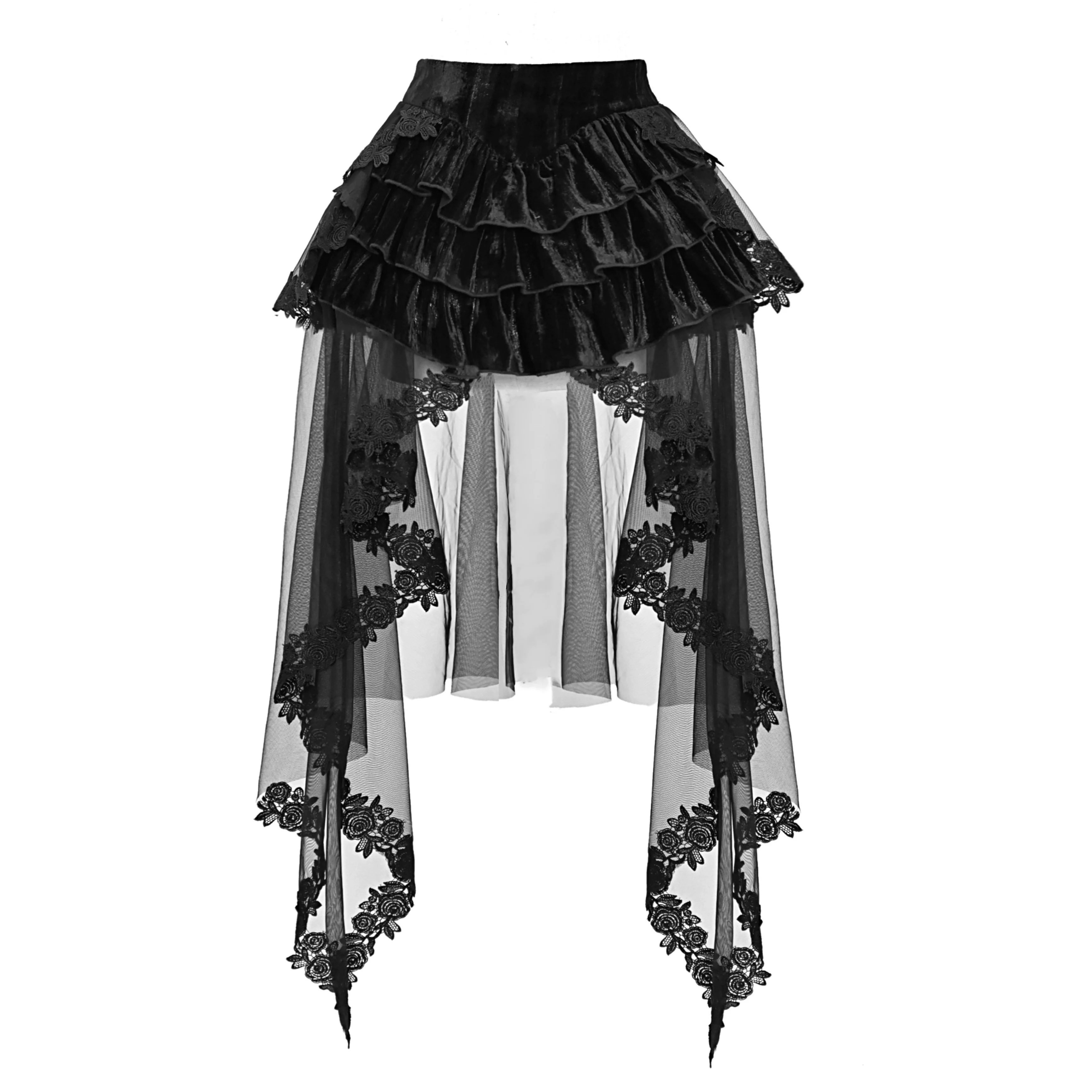 Blood Supply - Duchess - Velvet Gothic Lolita Dress, Corset & Skirt - Image 27