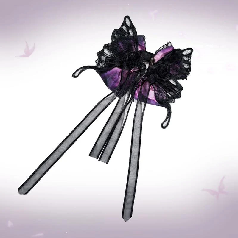 Urtto - Dead Leaf Butterfly - Gothic Lolita Accessories Set - Image 5