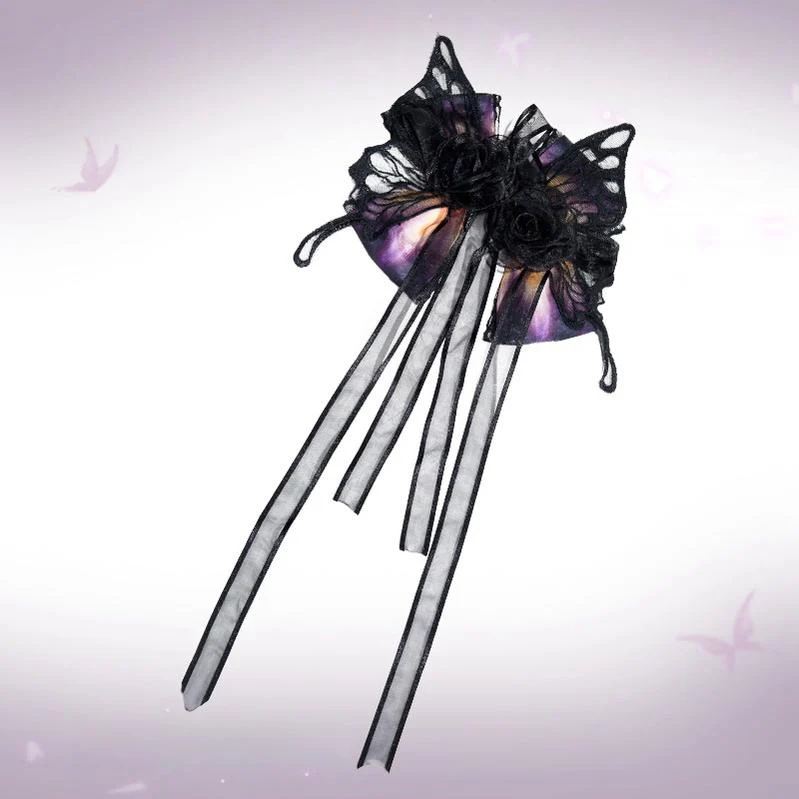 Urtto - Dead Leaf Butterfly - Gothic Lolita Accessories Set - Image 6