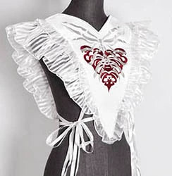 MMM - Gothic Lolita Accessory Red Bone Fake Collar - Image 6