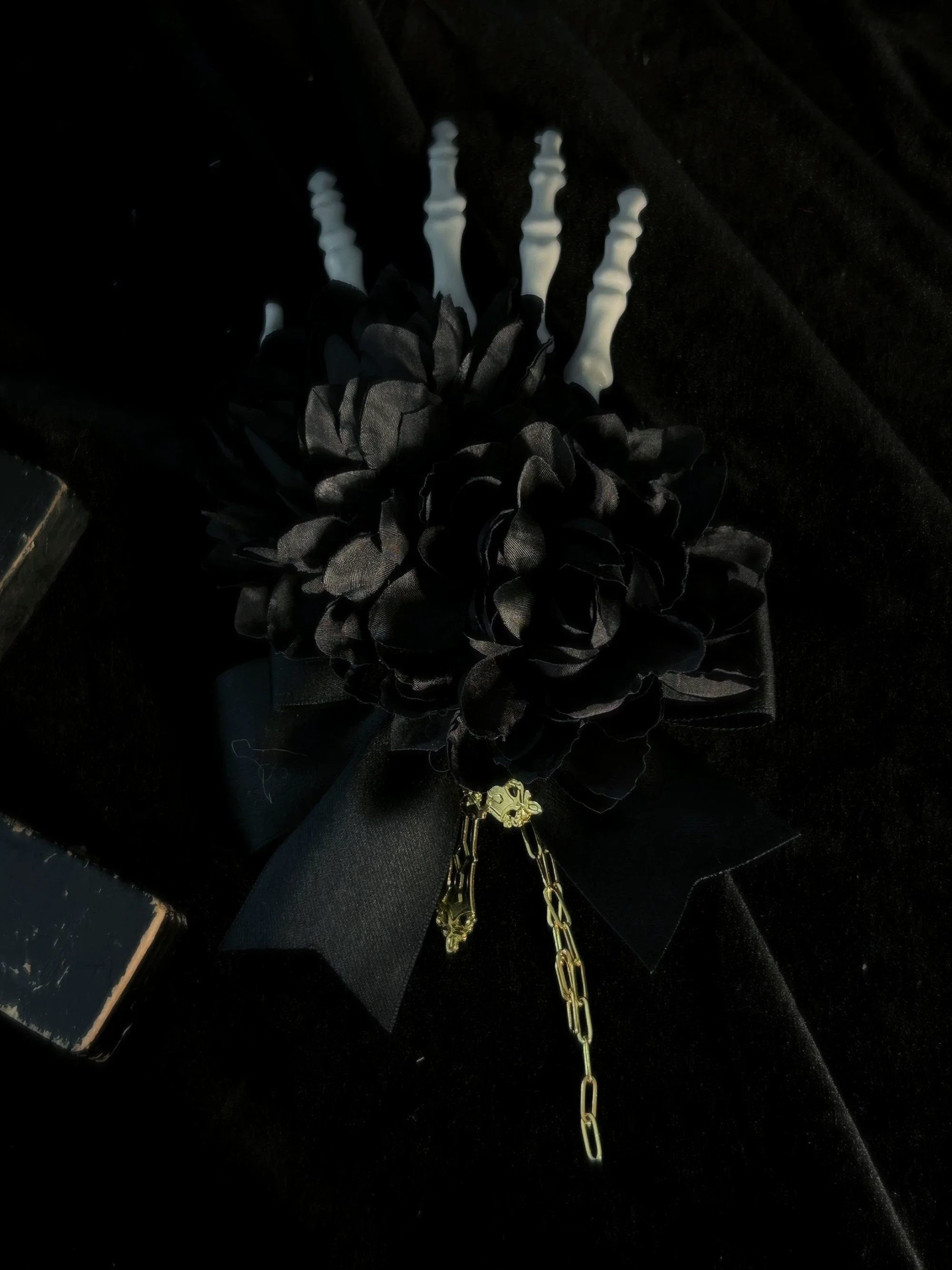 Genesis and Armageddon - Gothic Lolita Accessory, Skeleton Hand Decoration - Image 31