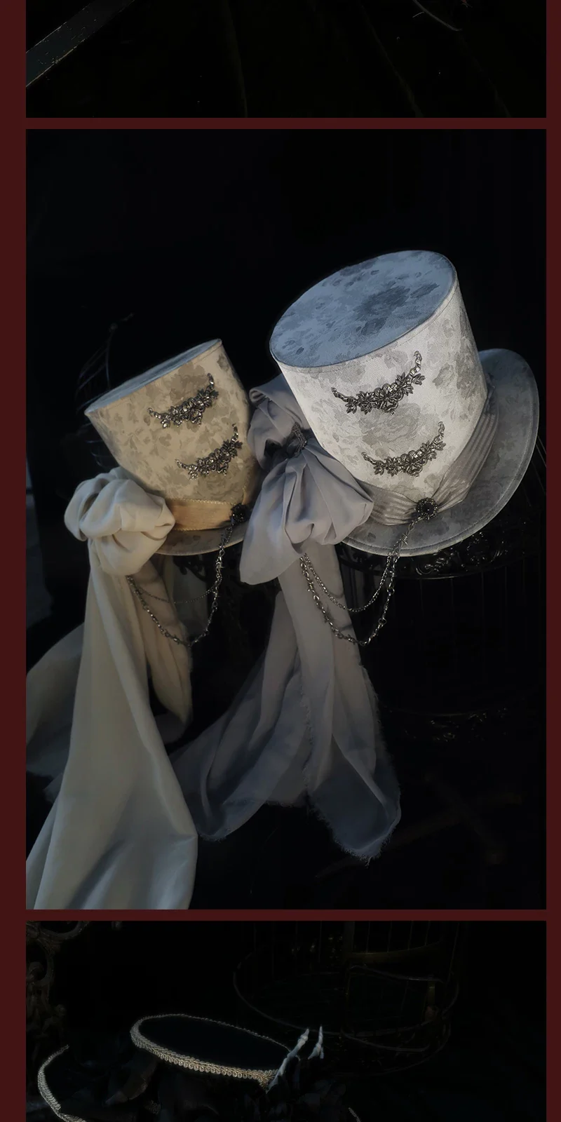 Genesis and Armageddon - Gothic Lolita Accessory, Skeleton Hand Decoration - Image 5