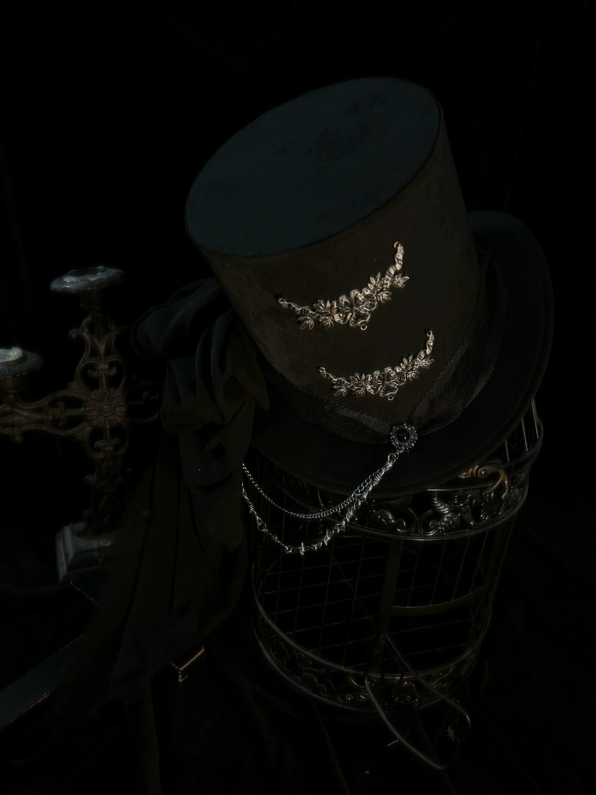 Genesis and Armageddon - Gothic Lolita Accessory, Skeleton Hand Decoration - Image 7