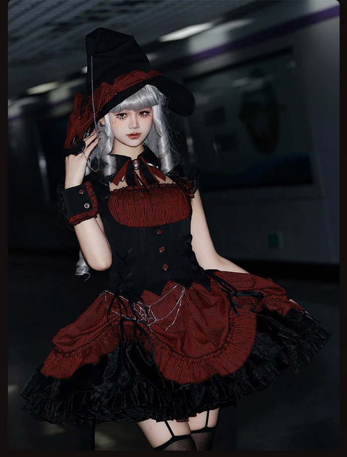 Alice Girl - Lolita Potion - Gothic Lolita Accessory Spider Web Lolita Waist Chain - Image 20