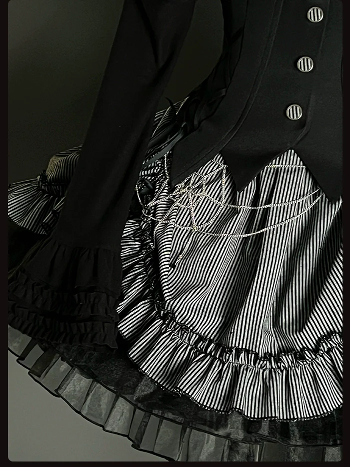 Alice Girl - Lolita Potion - Gothic Lolita Accessory Spider Web Lolita Waist Chain - Image 8
