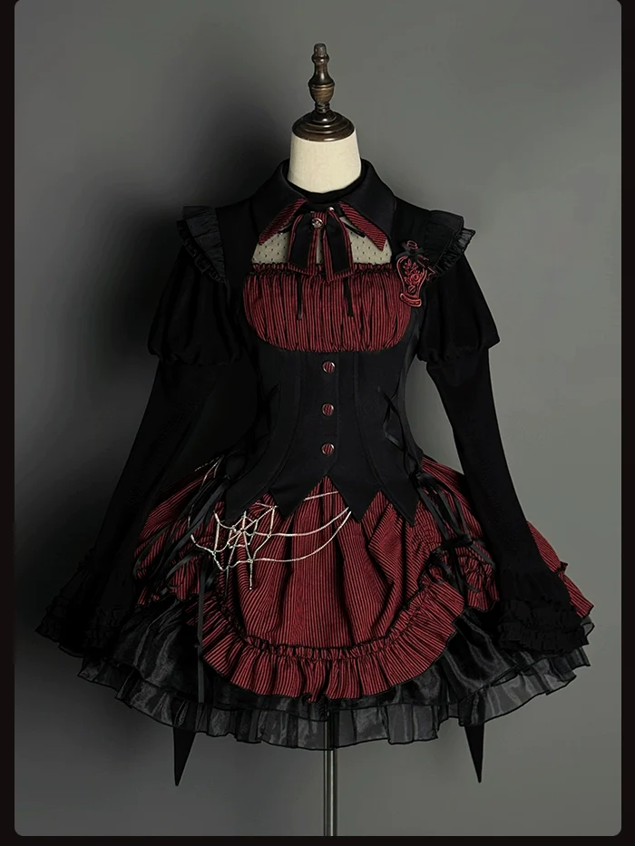 Alice Girl - Lolita Potion - Gothic Lolita Accessory Spider Web Lolita Waist Chain - Image 9