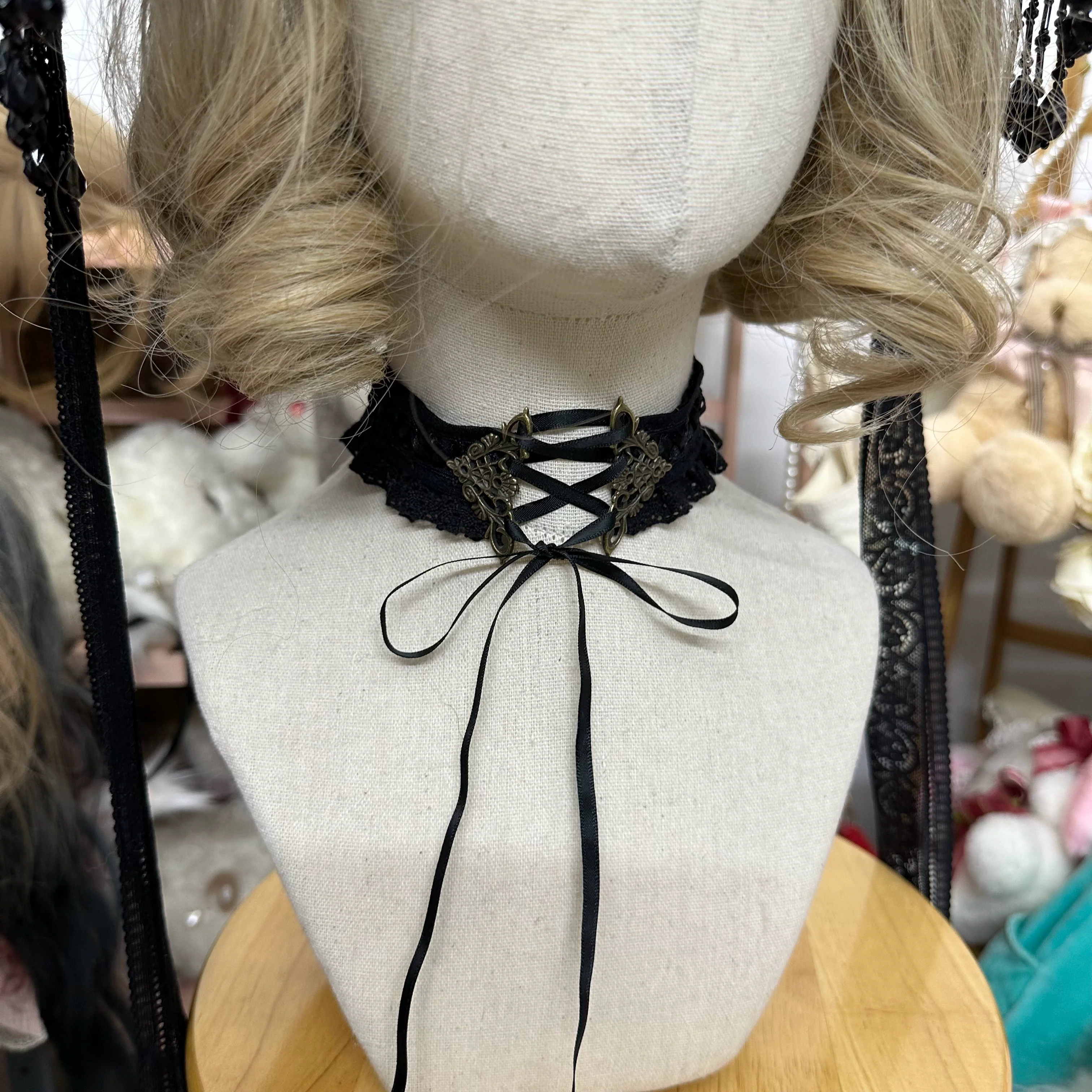 Gothic Lolita Bonnet Pure Cotton Hat - Image 21