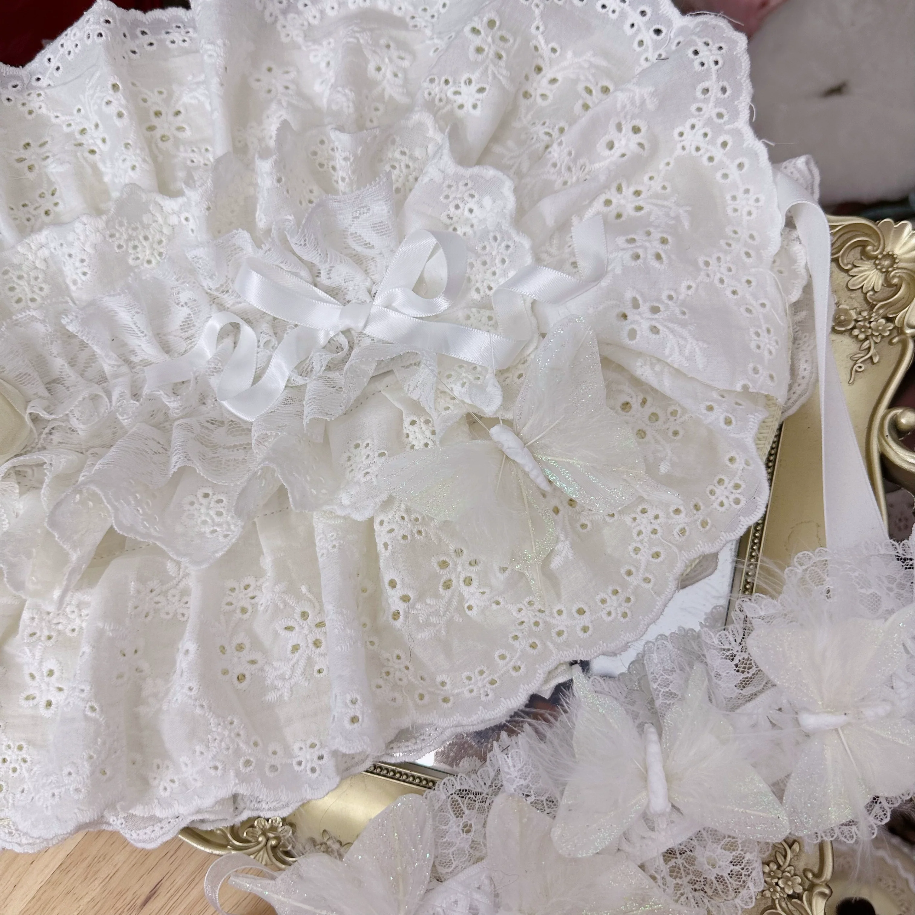 Gothic Lolita Bonnet Pure Cotton Hat - Image 35