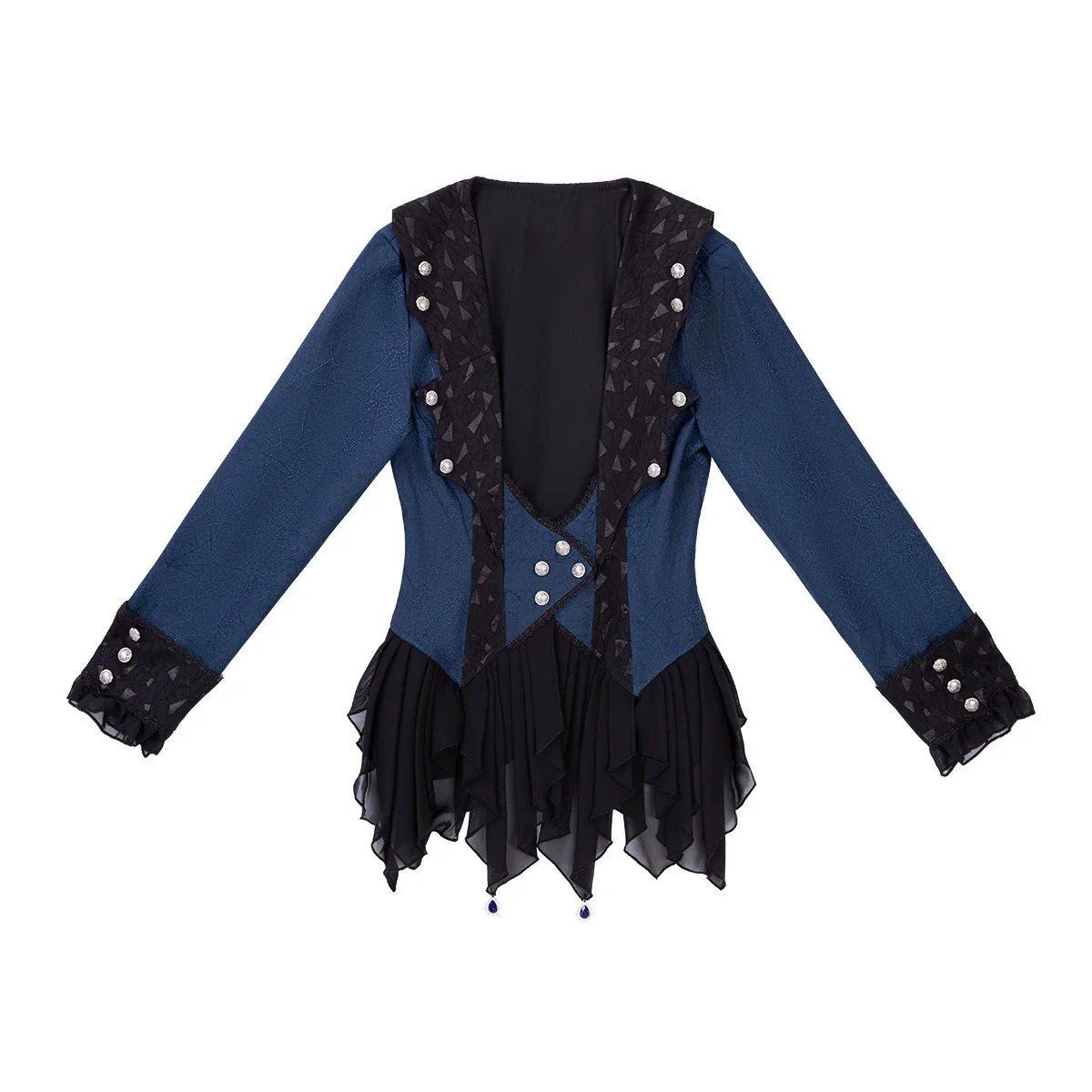Xiongdoujiang - Chris' Son - Ouji Lolita Coat set, Irregular Hem Dress - Image 15