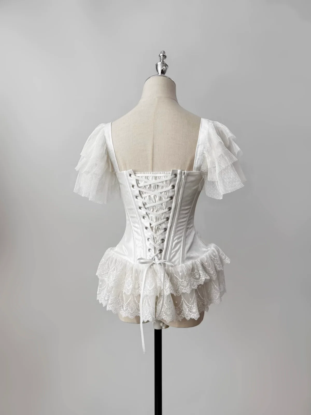 Muppet Mind Ben - Demon Goat - Gothic Lolita Corset & Printed SK - Image 4