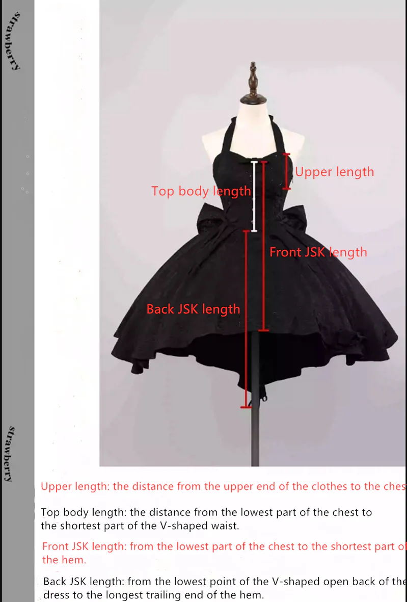 Strawberry Duck - Gothic Lolita Dress White Lolita JSK - Image 12