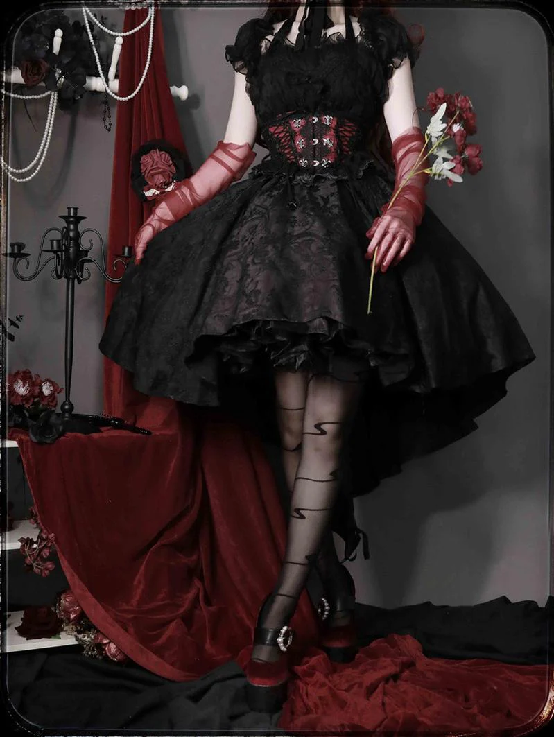 Strawberry Duck - Gothic Lolita Dress White Lolita JSK - Image 29
