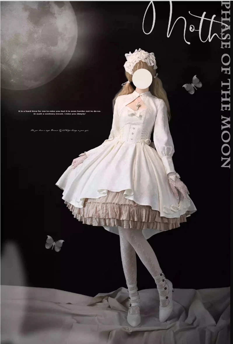 Strawberry Duck - Gothic Lolita Dress White Lolita JSK - Image 32