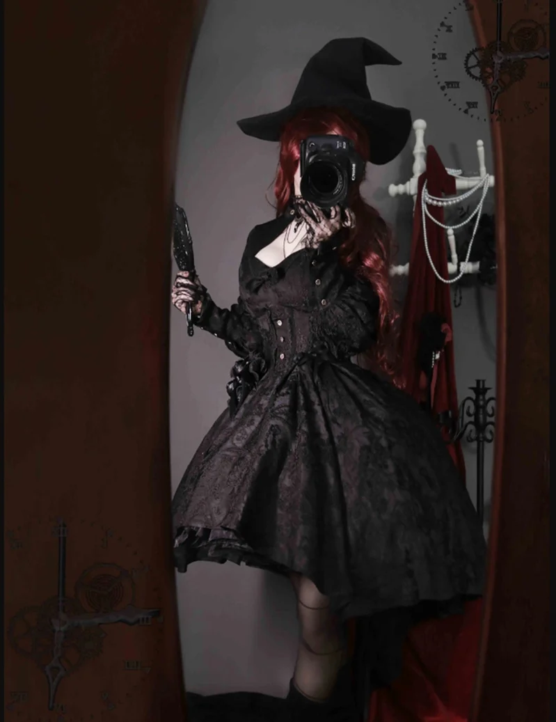 Strawberry Duck - Gothic Lolita Dress White Lolita JSK - Image 34