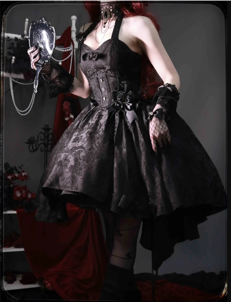 Strawberry Duck - Gothic Lolita Dress White Lolita JSK - Image 36